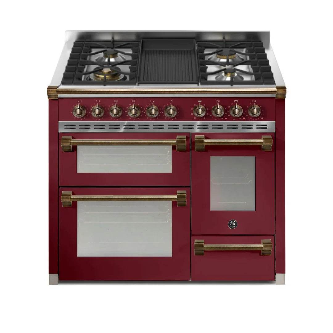 STEEL Cucine Ascot 100/3 - Mixed Hobs - Carvers Interiors - Cookers and Bathroom Showroom Wolverhampton