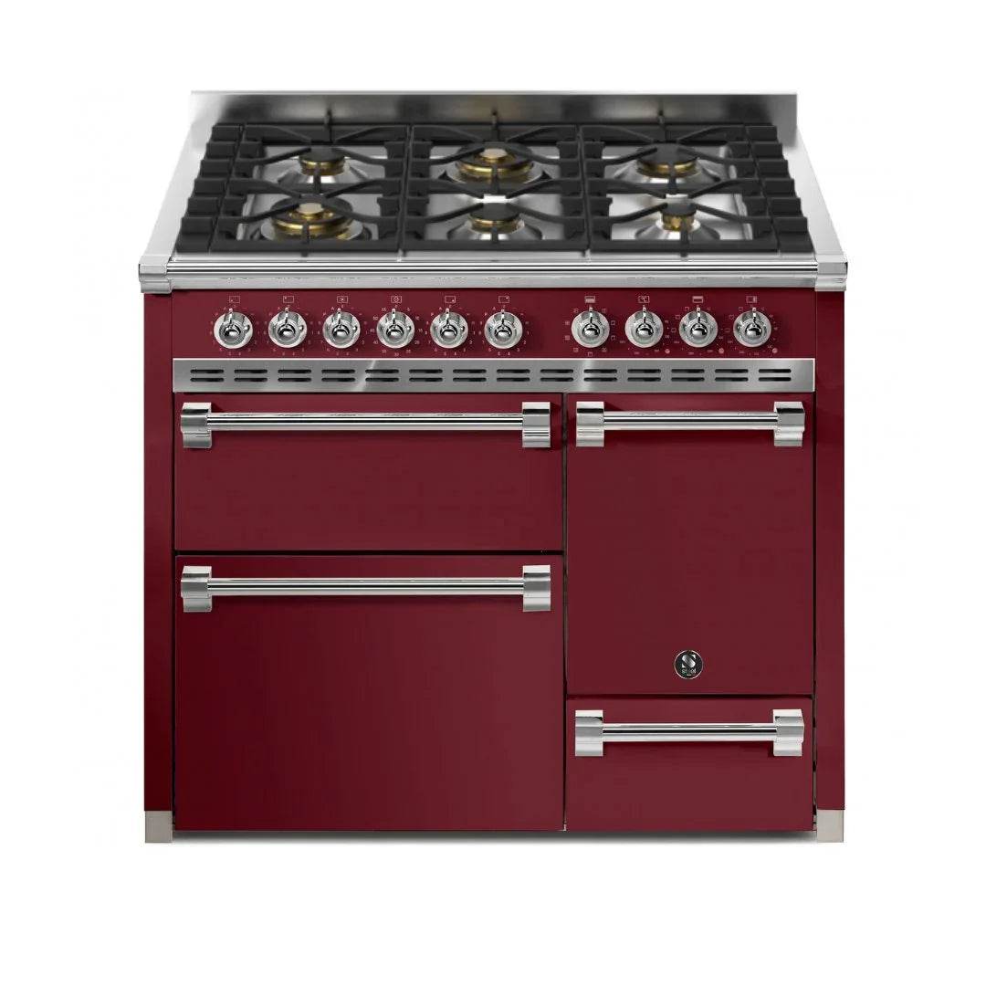STEEL Cucine Ascot 100/3 - Solid Door - Gas Fuel - Carvers Interiors - Cookers and Bathroom Showroom Wolverhampton