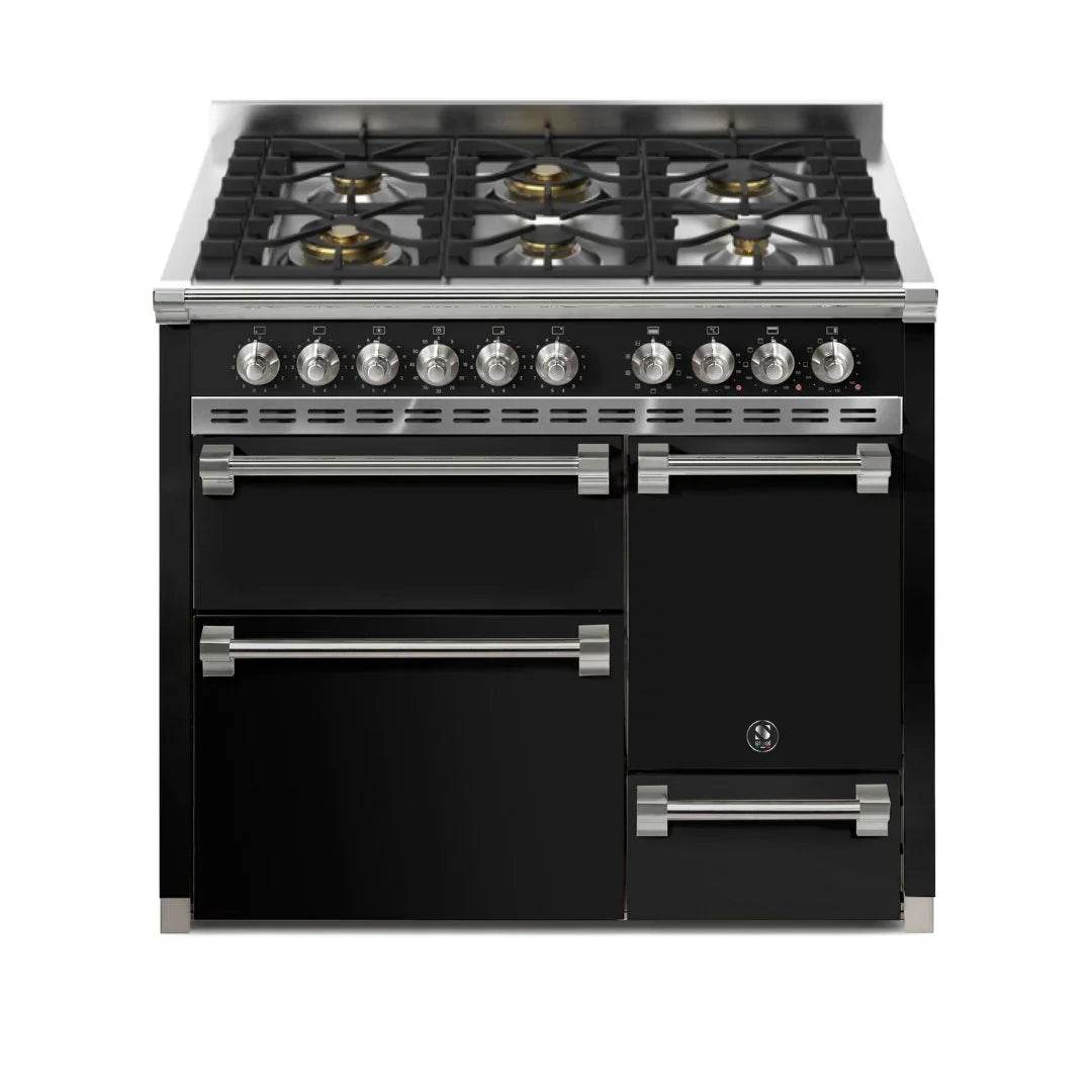 STEEL Cucine Ascot 100/3 - Solid Door - Gas Fuel - Carvers Interiors - Cookers and Bathroom Showroom Wolverhampton