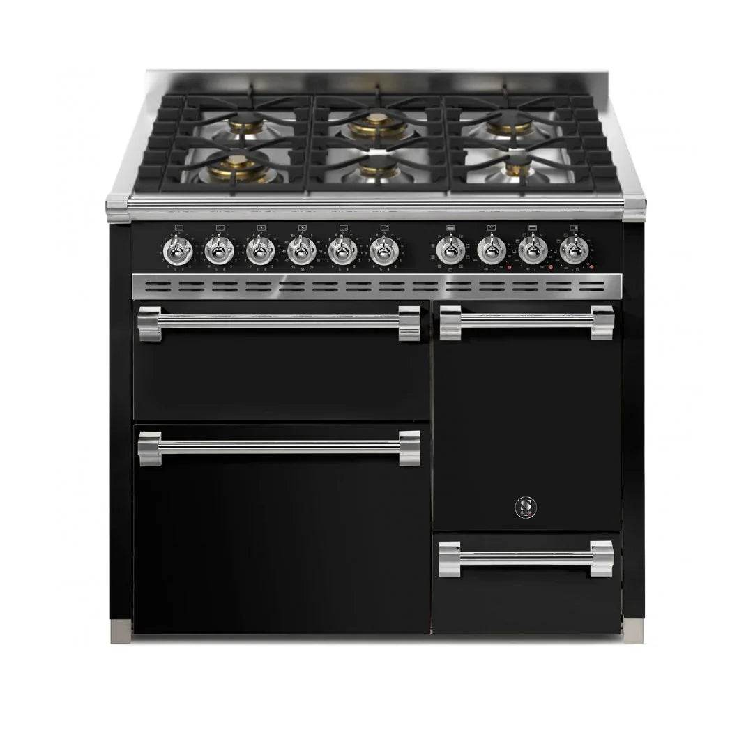 STEEL Cucine Ascot 100/3 - Solid Door - Gas Fuel - Carvers Interiors - Cookers and Bathroom Showroom Wolverhampton
