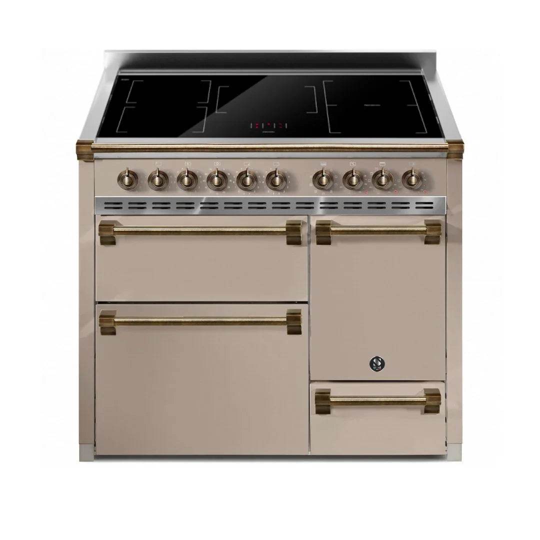 STEEL Cucine Ascot 100/3 - Solid Door - Induction - Carvers Interiors - Cookers and Bathroom Showroom Wolverhampton