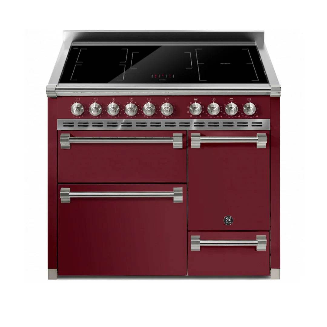 STEEL Cucine Ascot 100/3 - Solid Door - Induction - Carvers Interiors - Cookers and Bathroom Showroom Wolverhampton