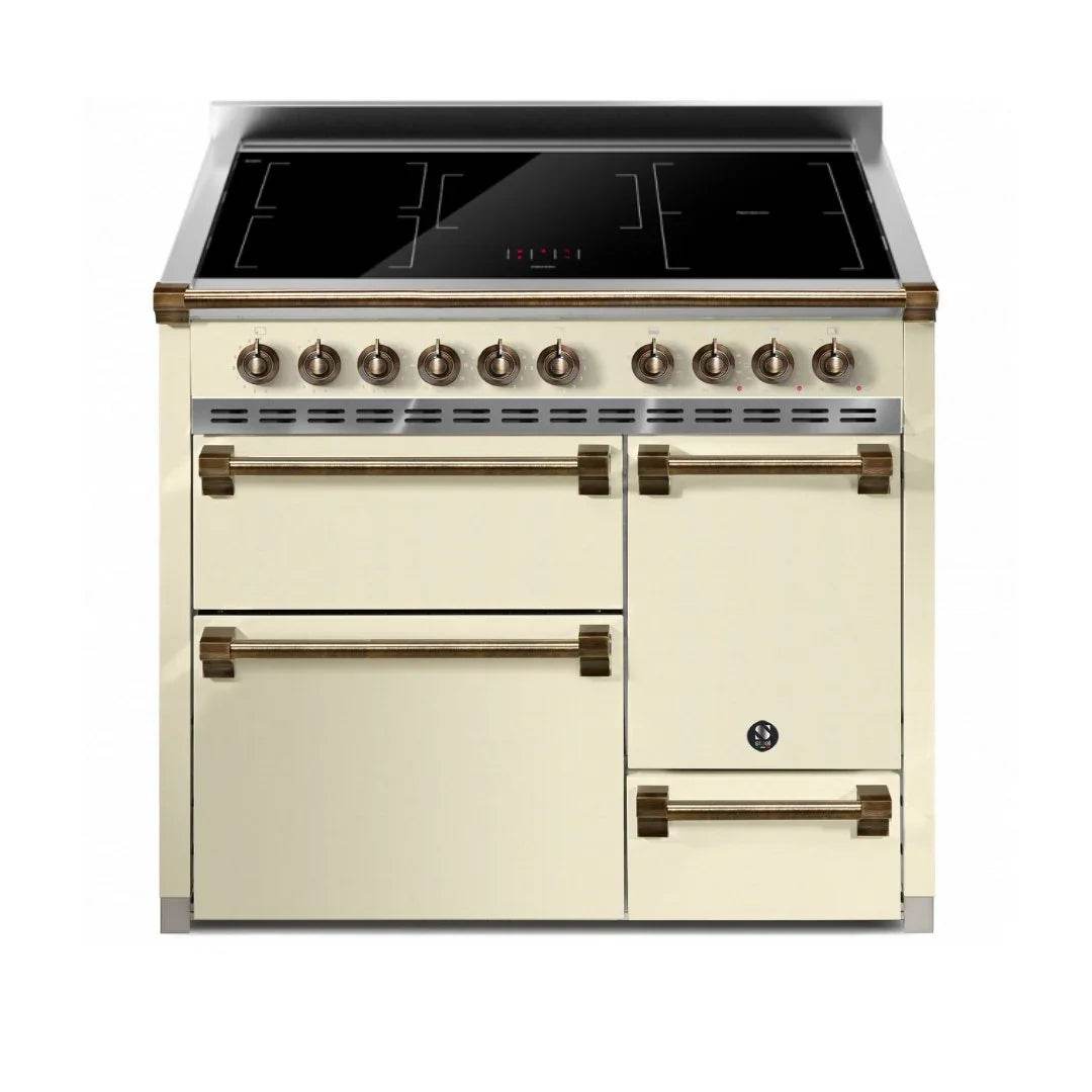 STEEL Cucine Ascot 100/3 - Solid Door - Induction - Carvers Interiors - Cookers and Bathroom Showroom Wolverhampton