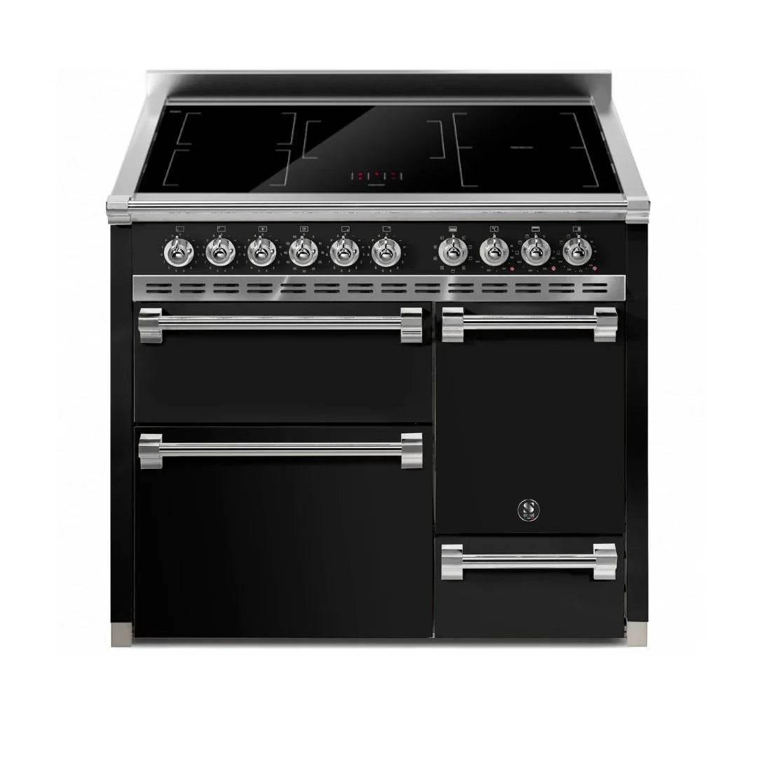 STEEL Cucine Ascot 100/3 - Solid Door - Induction - Carvers Interiors - Cookers and Bathroom Showroom Wolverhampton