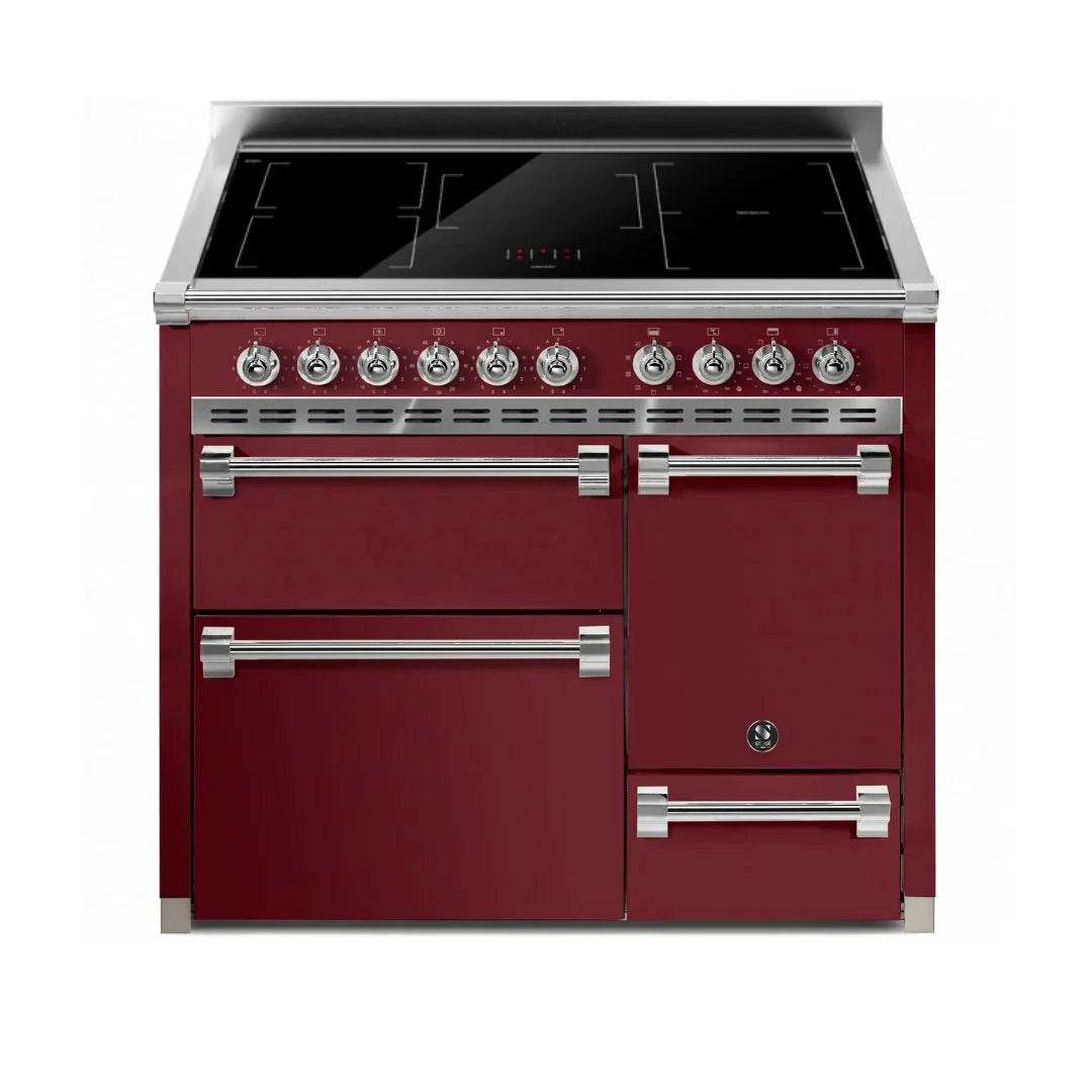 STEEL Cucine Ascot 100/3 - Solid Door - Induction - Carvers Interiors - Cookers and Bathroom Showroom Wolverhampton