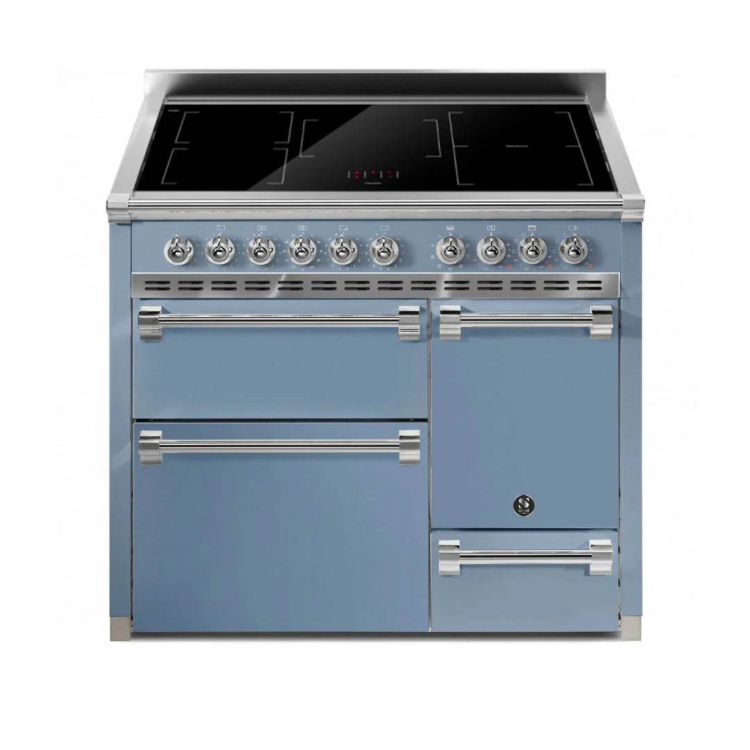STEEL Cucine Ascot 100/3 - Solid Door - Induction - Carvers Interiors - Cookers and Bathroom Showroom Wolverhampton
