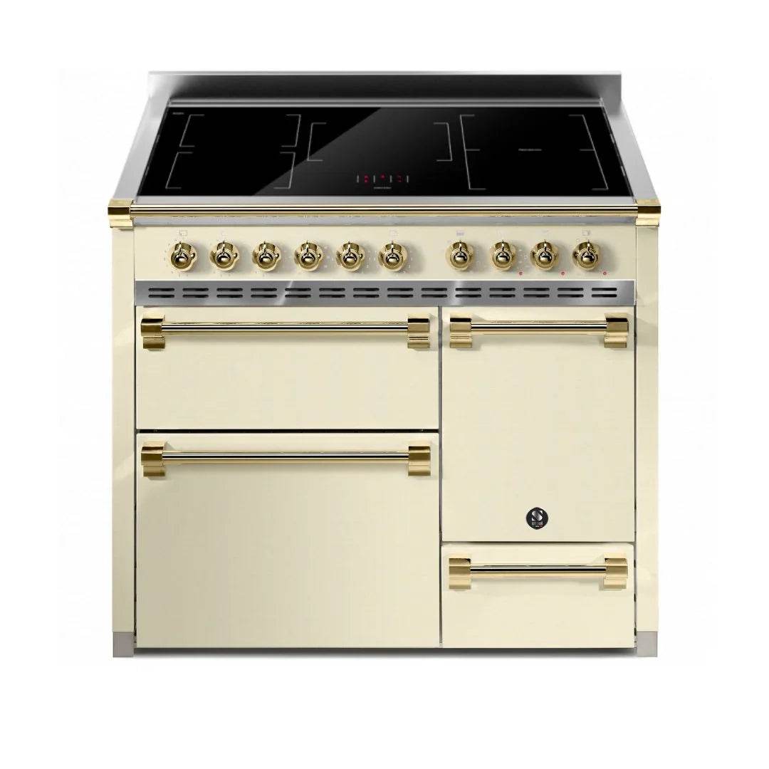 STEEL Cucine Ascot 100/3 - Solid Door - Induction - Carvers Interiors - Cookers and Bathroom Showroom Wolverhampton