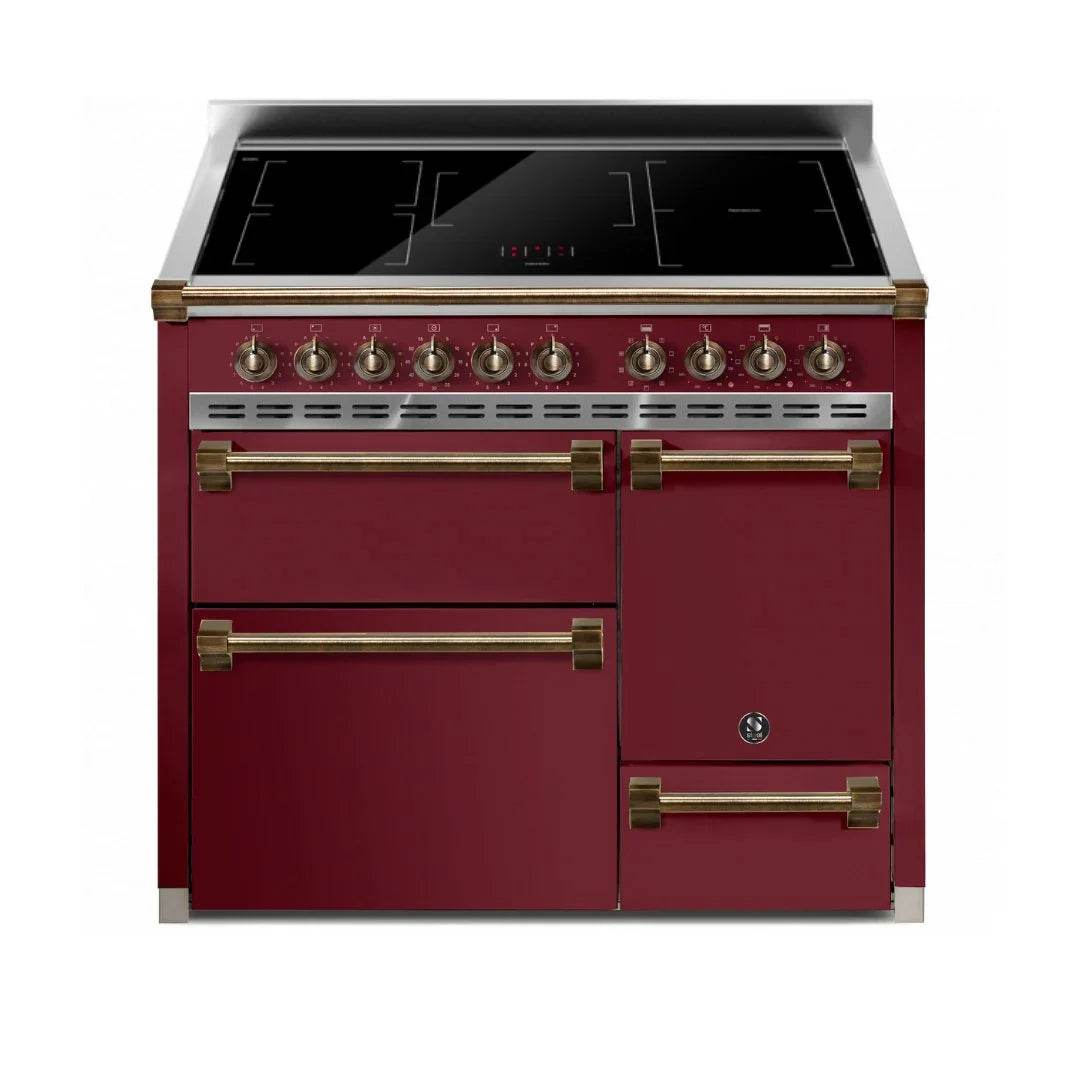 STEEL Cucine Ascot 100/3 - Solid Door - Induction - Carvers Interiors - Cookers and Bathroom Showroom Wolverhampton