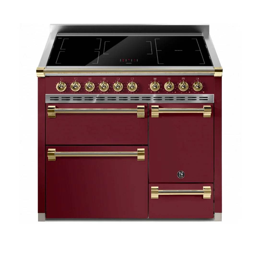 STEEL Cucine Ascot 100/3 - Solid Door - Induction - Carvers Interiors - Cookers and Bathroom Showroom Wolverhampton
