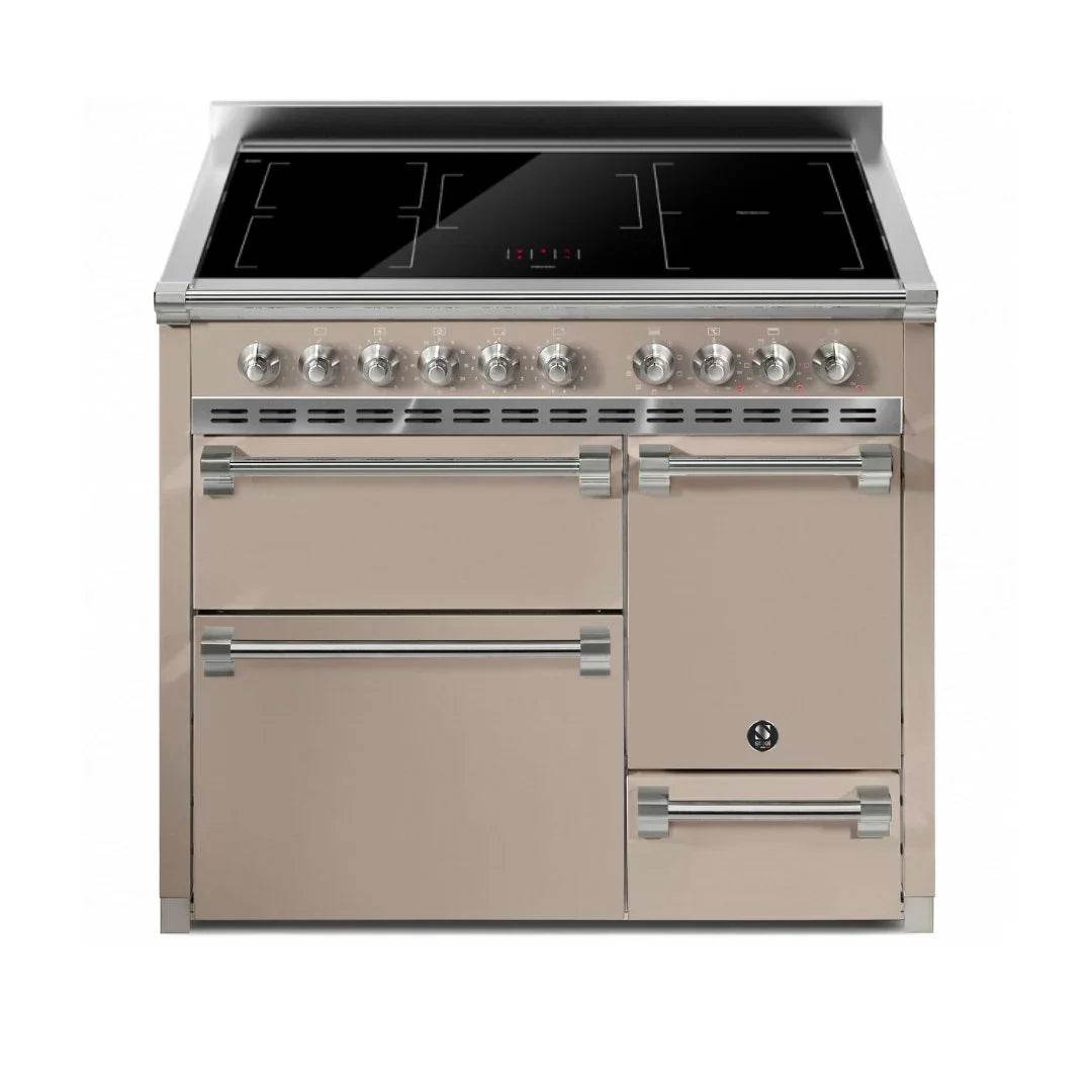 STEEL Cucine Ascot 100/3 - Solid Door - Induction - Carvers Interiors - Cookers and Bathroom Showroom Wolverhampton