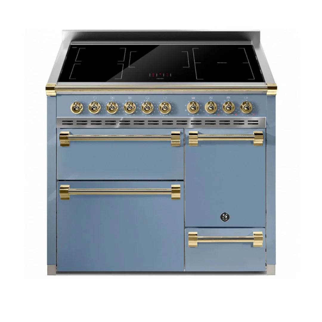 STEEL Cucine Ascot 100/3 - Solid Door - Induction - Carvers Interiors - Cookers and Bathroom Showroom Wolverhampton