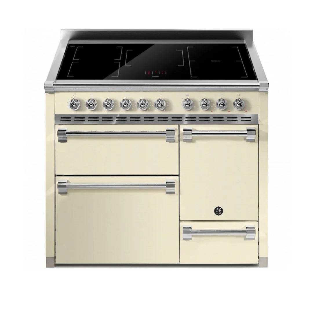 STEEL Cucine Ascot 100/3 - Solid Door - Induction - Carvers Interiors - Cookers and Bathroom Showroom Wolverhampton