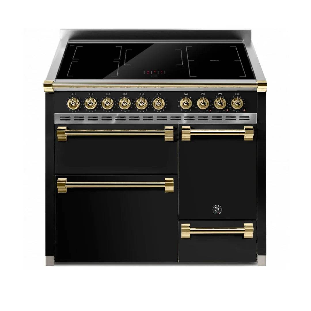 STEEL Cucine Ascot 100/3 - Solid Door - Induction - Carvers Interiors - Cookers and Bathroom Showroom Wolverhampton