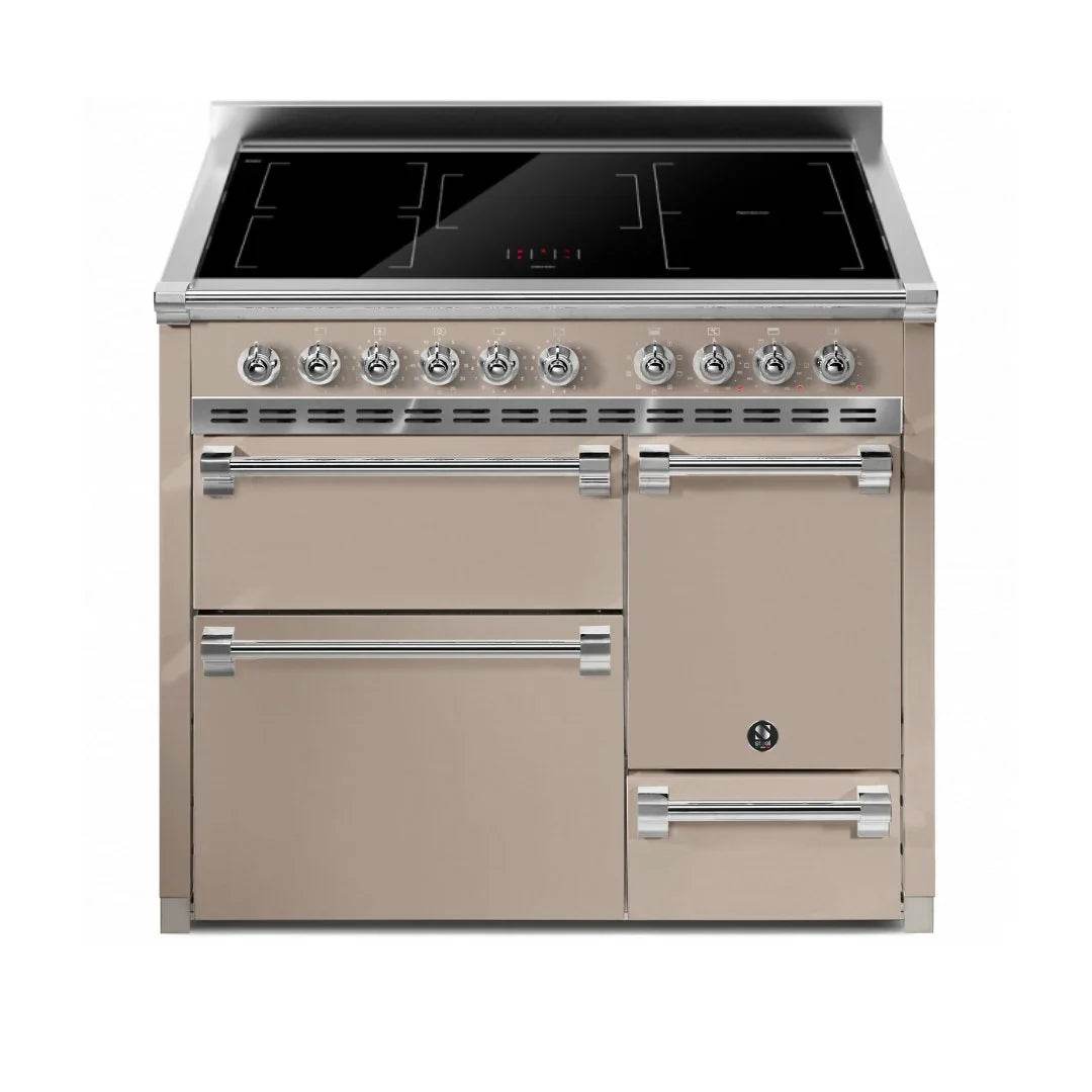 STEEL Cucine Ascot 100/3 - Solid Door - Induction - Carvers Interiors - Cookers and Bathroom Showroom Wolverhampton