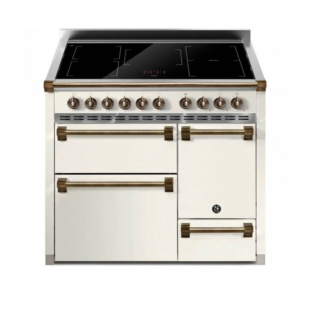 STEEL Cucine Ascot 100/3 - Solid Door - Induction - Carvers Interiors - Cookers and Bathroom Showroom Wolverhampton