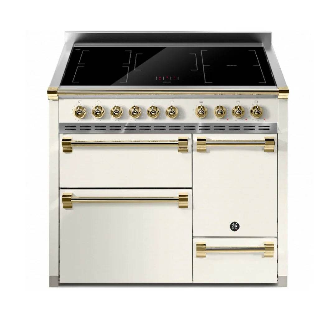 STEEL Cucine Ascot 100/3 - Solid Door - Induction - Carvers Interiors - Cookers and Bathroom Showroom Wolverhampton