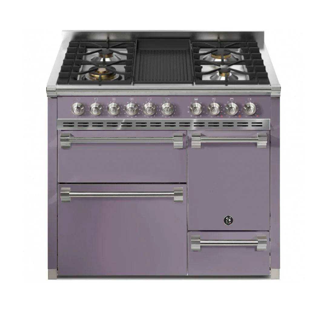 STEEL Cucine Ascot 100/3 - Solid Door - Mixed Hobs - Carvers Interiors - Cookers and Bathroom Showroom Wolverhampton