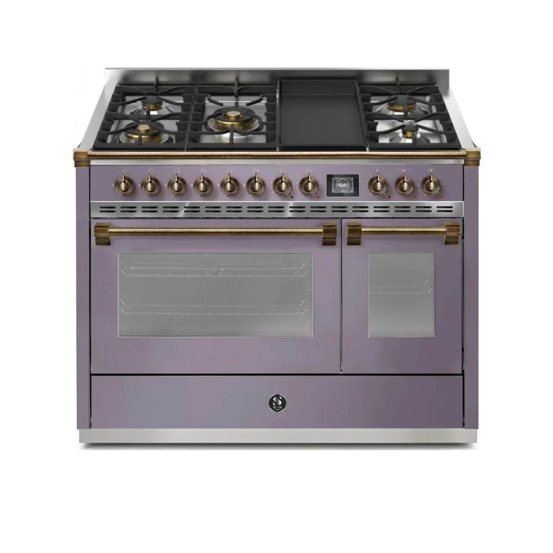 STEEL Cucine Ascot 120 cm - 5 Burners - Gas Fuel - Carvers Interiors - Steel Cucine