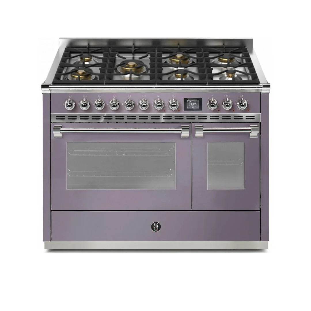 STEEL Cucine Ascot 120 cm - 7 Burners - Gas Fuel - Carvers Interiors - Cookers and Bathroom Showroom Wolverhampton
