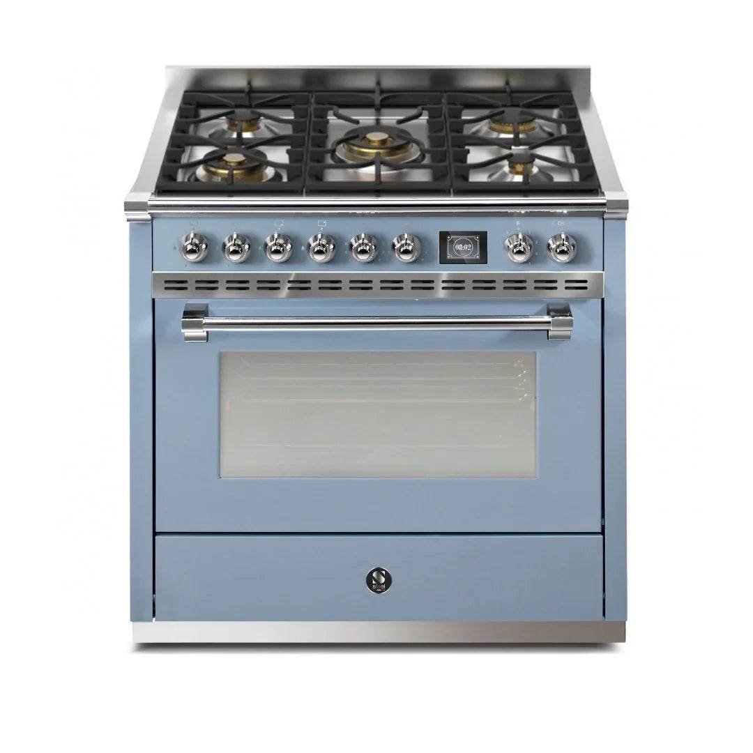 STEEL Cucine Ascot 90 cm - Gas Fuel - Carvers Interiors - Cookers and Bathroom Showroom Wolverhampton