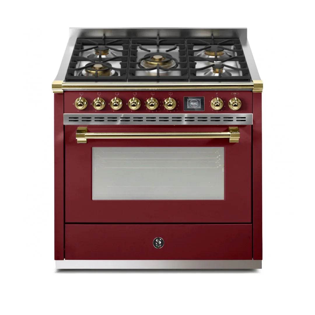 STEEL Cucine Ascot 90 cm - Gas Fuel - Carvers Interiors - Cookers and Bathroom Showroom Wolverhampton