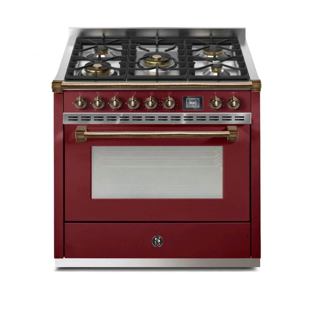STEEL Cucine Ascot 90 cm - Gas Fuel - Carvers Interiors - Cookers and Bathroom Showroom Wolverhampton