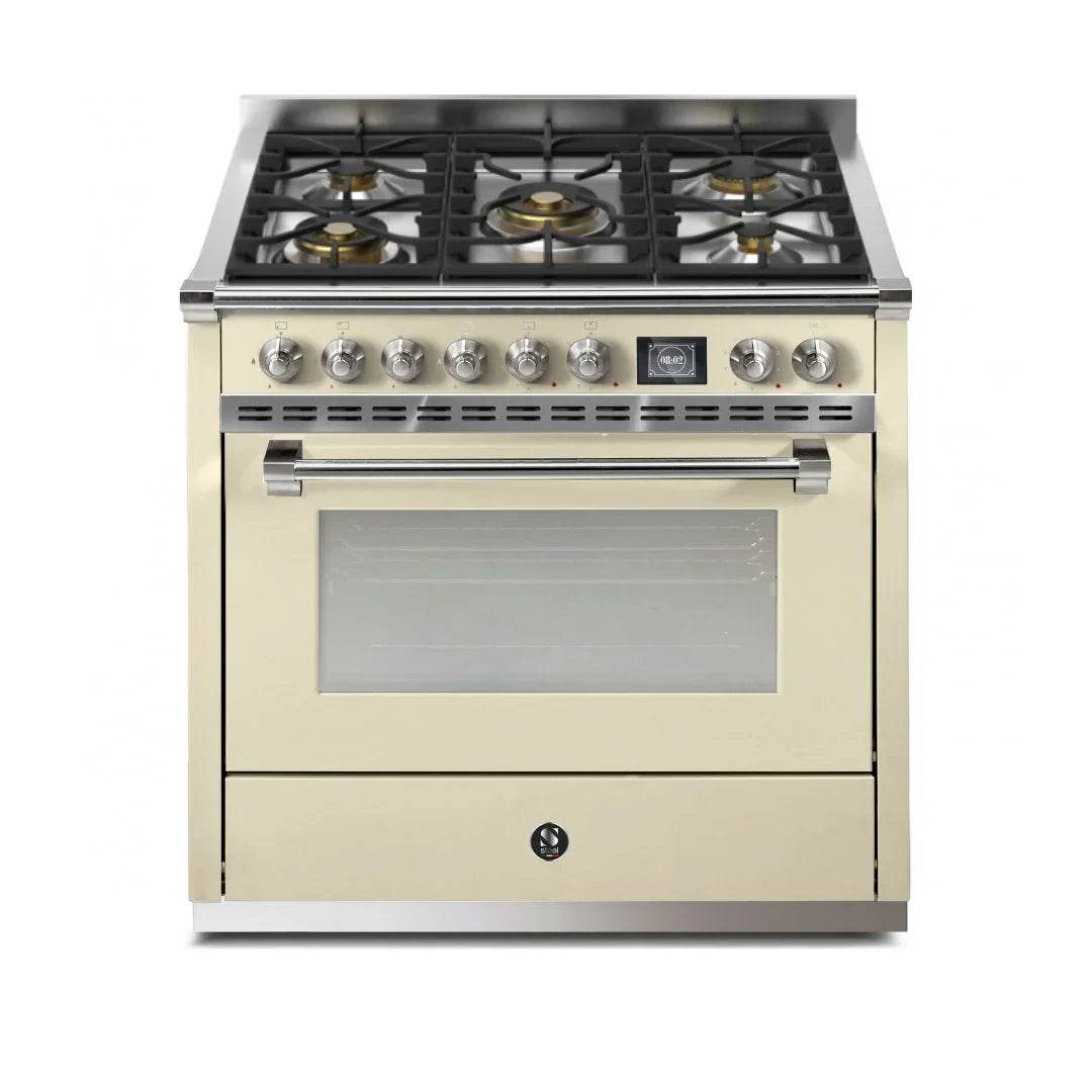 STEEL Cucine Ascot 90 cm - Gas Fuel - Carvers Interiors - Cookers and Bathroom Showroom Wolverhampton