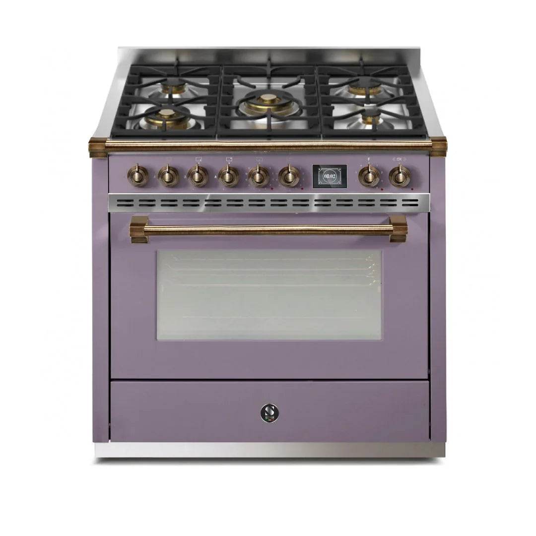 STEEL Cucine Ascot 90 cm - Gas Fuel - Carvers Interiors - Cookers and Bathroom Showroom Wolverhampton