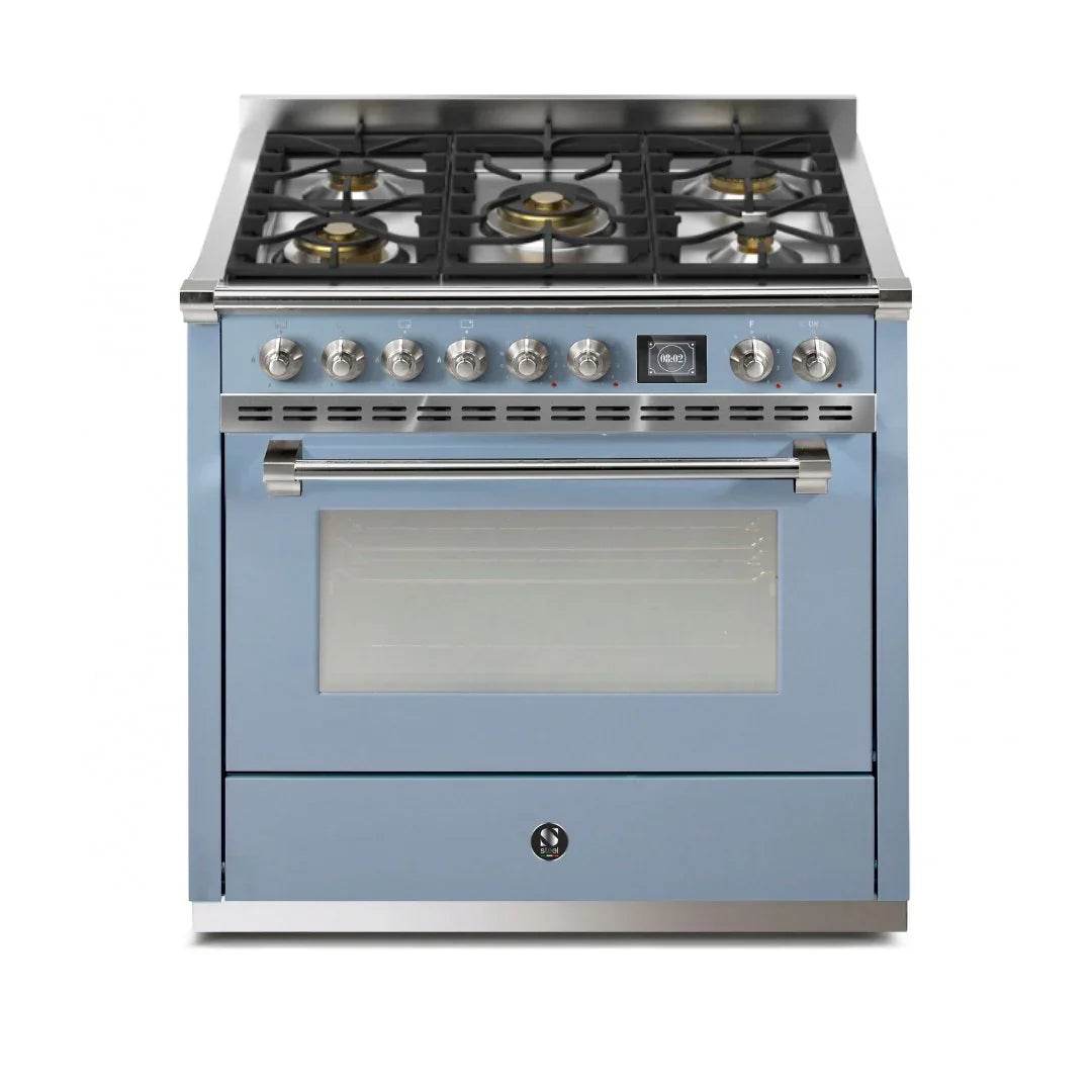 STEEL Cucine Ascot 90 cm - Gas Fuel - Carvers Interiors - Cookers and Bathroom Showroom Wolverhampton