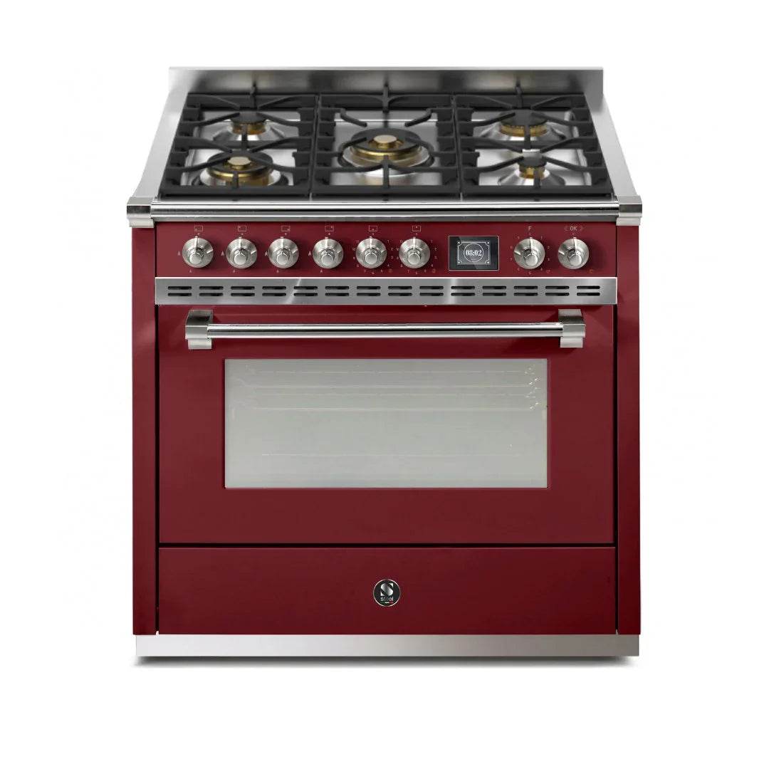 STEEL Cucine Ascot 90 cm - Gas Fuel - Carvers Interiors - Cookers and Bathroom Showroom Wolverhampton