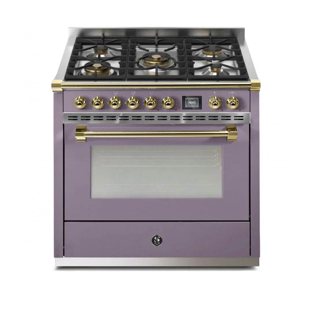 STEEL Cucine Ascot 90 cm - Gas Fuel - Carvers Interiors - Cookers and Bathroom Showroom Wolverhampton