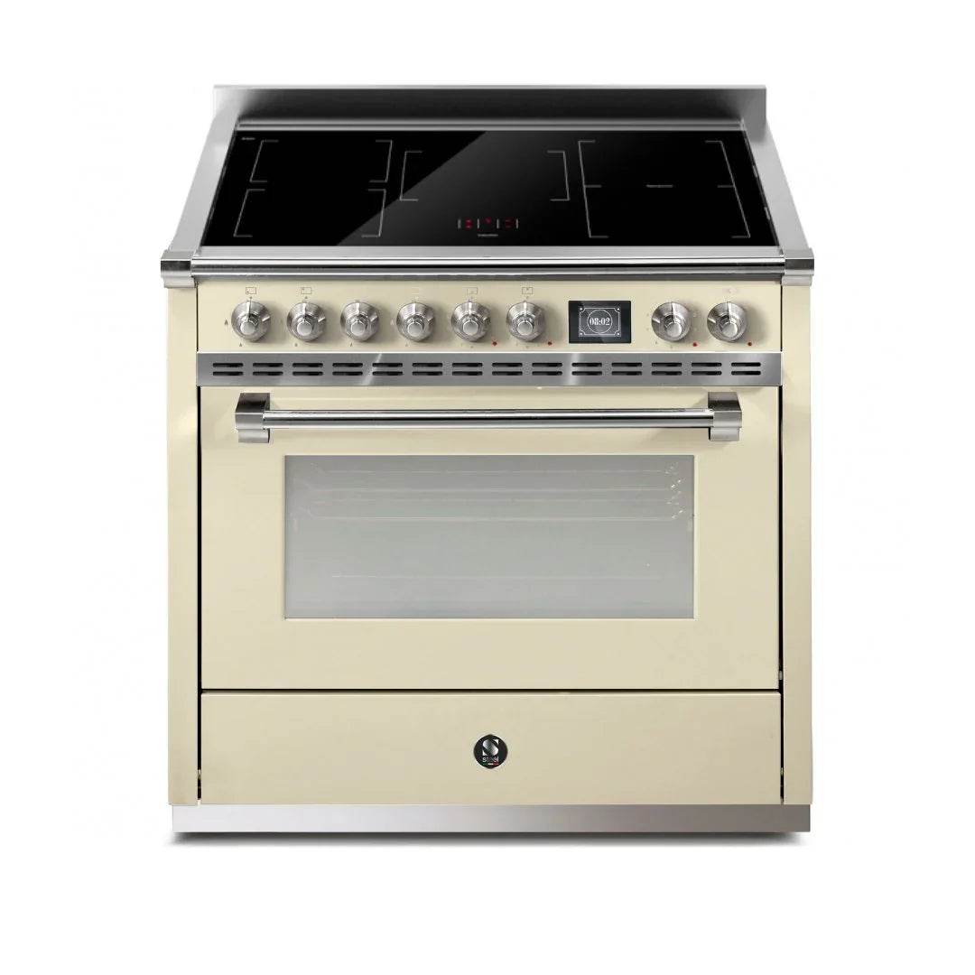 STEEL Cucine Ascot 90 cm - Induction - Carvers Interiors - Cookers and Bathroom Showroom Wolverhampton