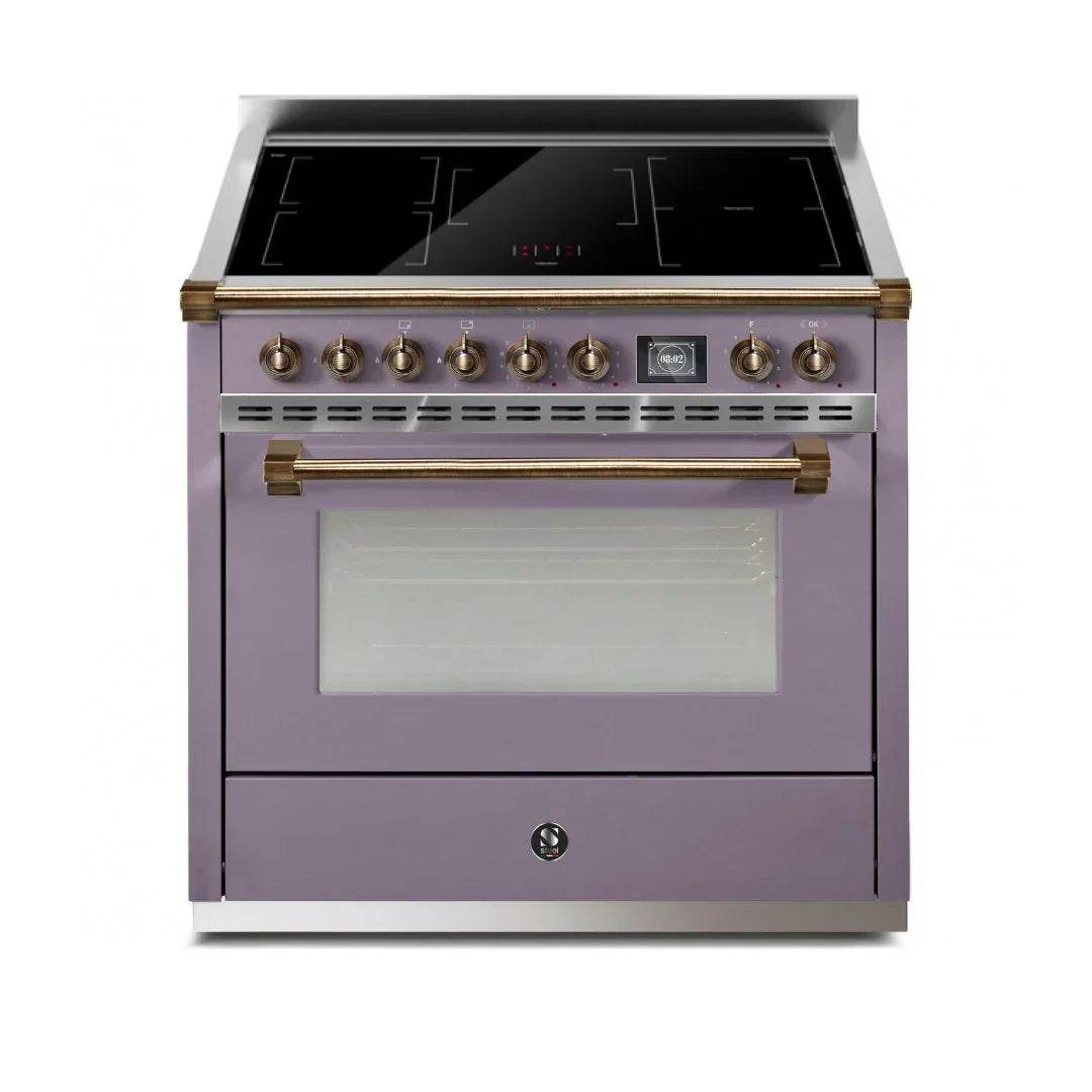 STEEL Cucine Ascot 90 cm - Induction - Carvers Interiors - Cookers and Bathroom Showroom Wolverhampton