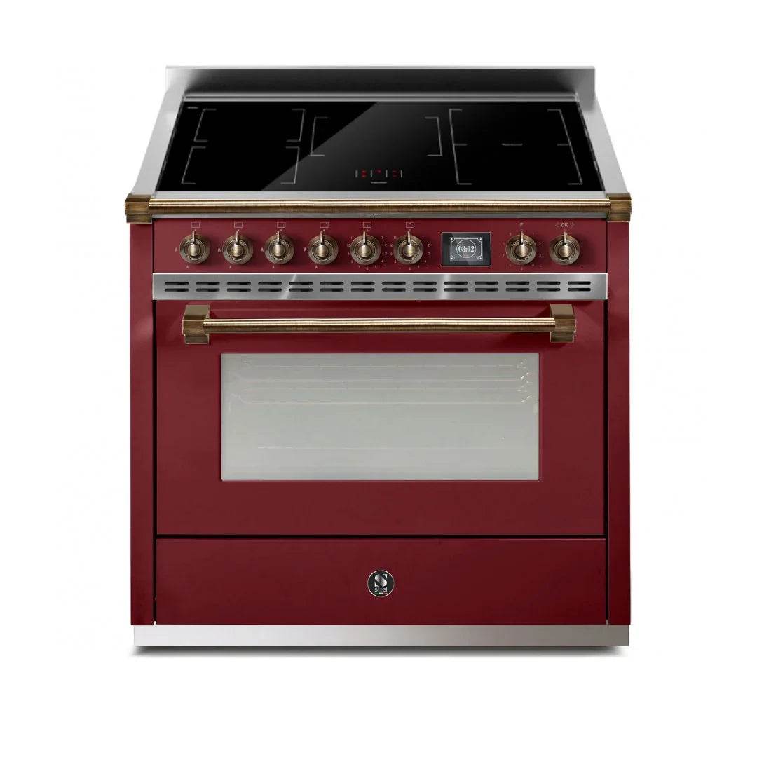 STEEL Cucine Ascot 90 cm - Induction - Carvers Interiors - Cookers and Bathroom Showroom Wolverhampton