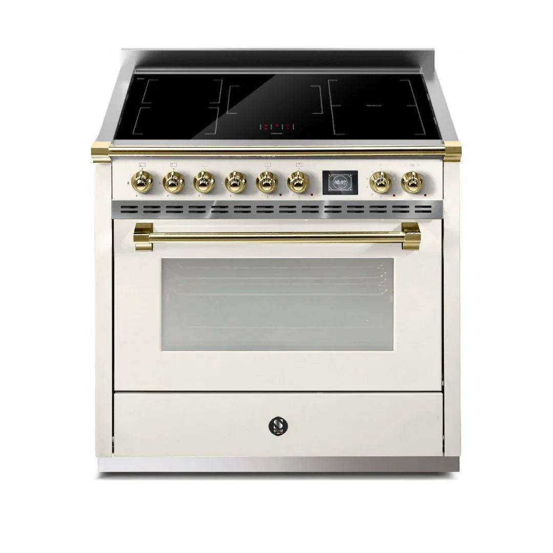 STEEL Cucine Ascot 90 cm - Induction - Carvers Interiors - Cookers and Bathroom Showroom Wolverhampton