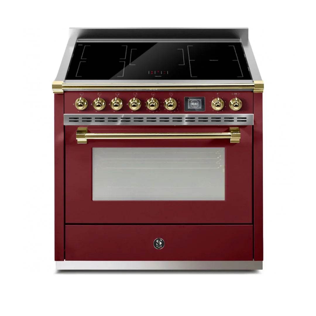 STEEL Cucine Ascot 90 cm - Induction - Carvers Interiors - Cookers and Bathroom Showroom Wolverhampton