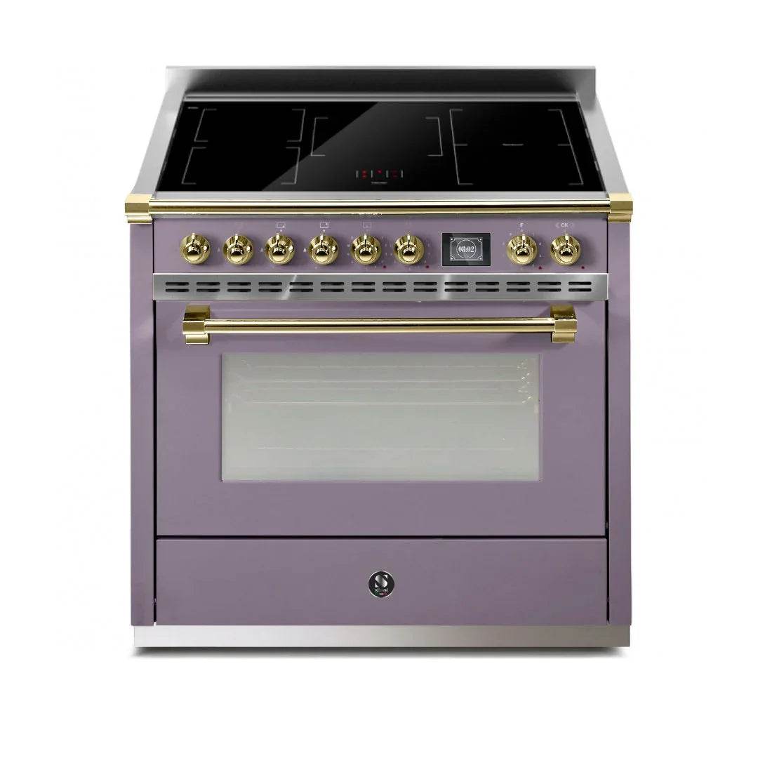 STEEL Cucine Ascot 90 cm - Induction - Carvers Interiors - Cookers and Bathroom Showroom Wolverhampton