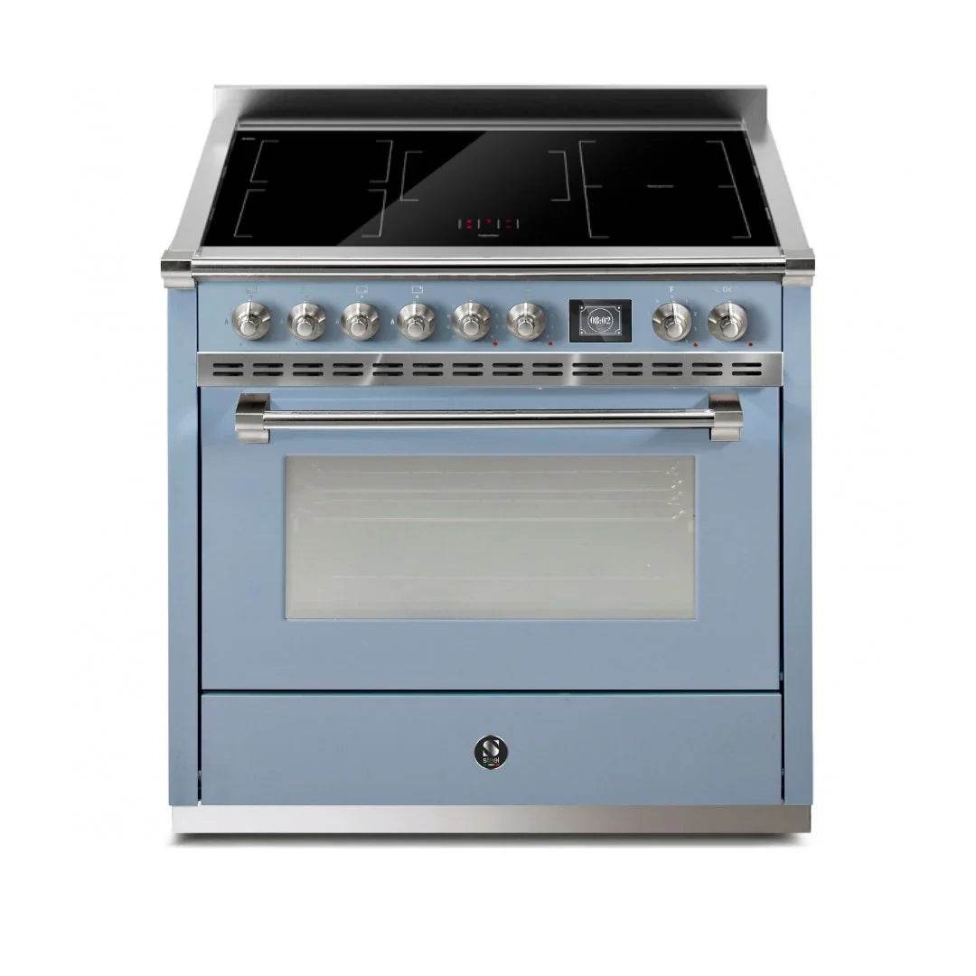 STEEL Cucine Ascot 90 cm - Induction - Carvers Interiors - Cookers and Bathroom Showroom Wolverhampton