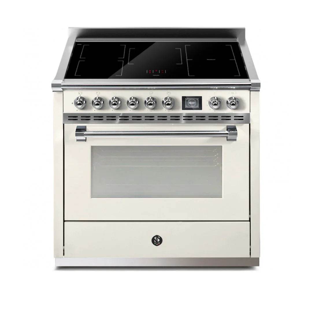 STEEL Cucine Ascot 90 cm - Induction - Carvers Interiors - Cookers and Bathroom Showroom Wolverhampton
