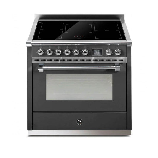 STEEL Cucine Ascot 90 cm - Induction - Carvers Interiors - Cookers and Bathroom Showroom Wolverhampton