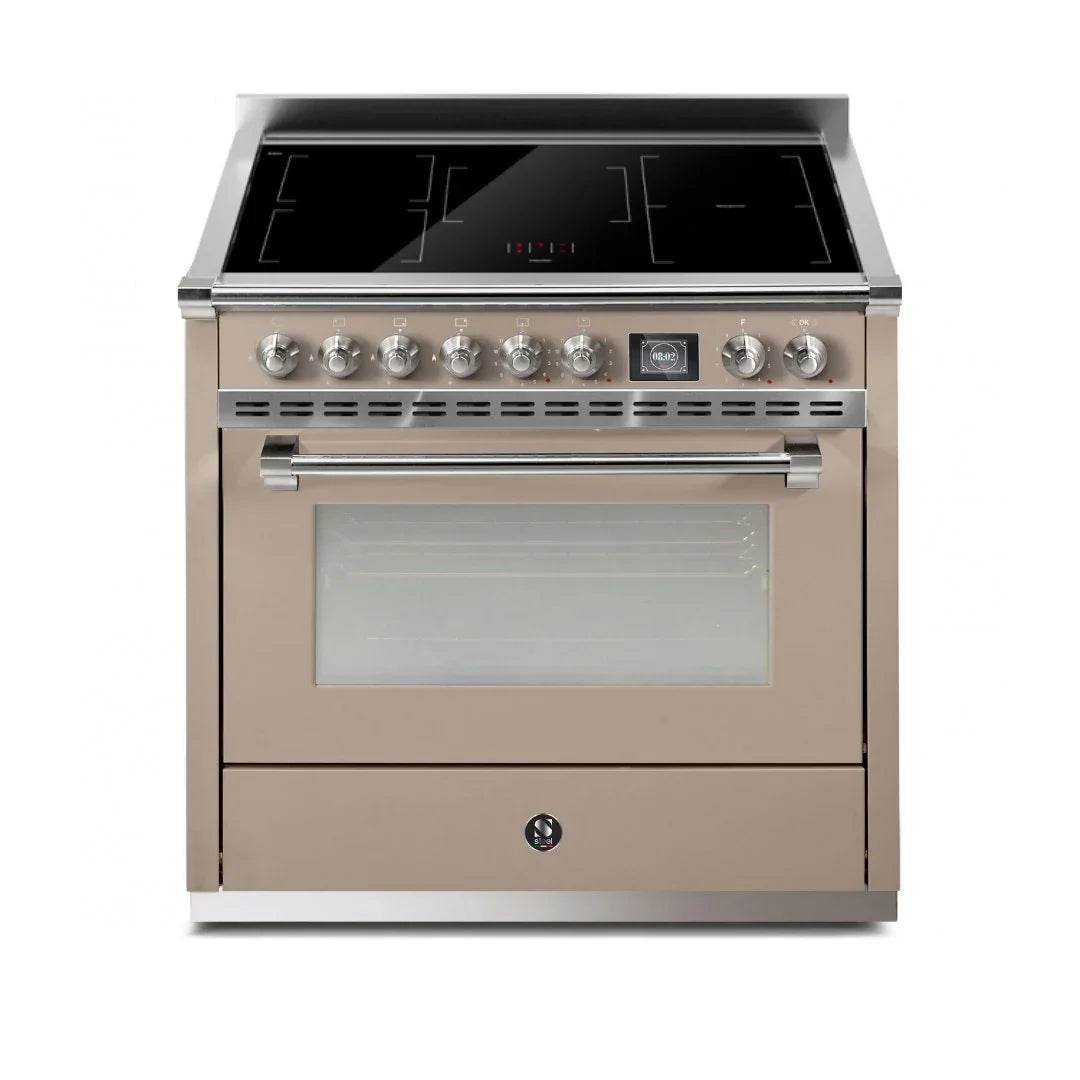 STEEL Cucine Ascot 90 cm - Induction - Carvers Interiors - Cookers and Bathroom Showroom Wolverhampton