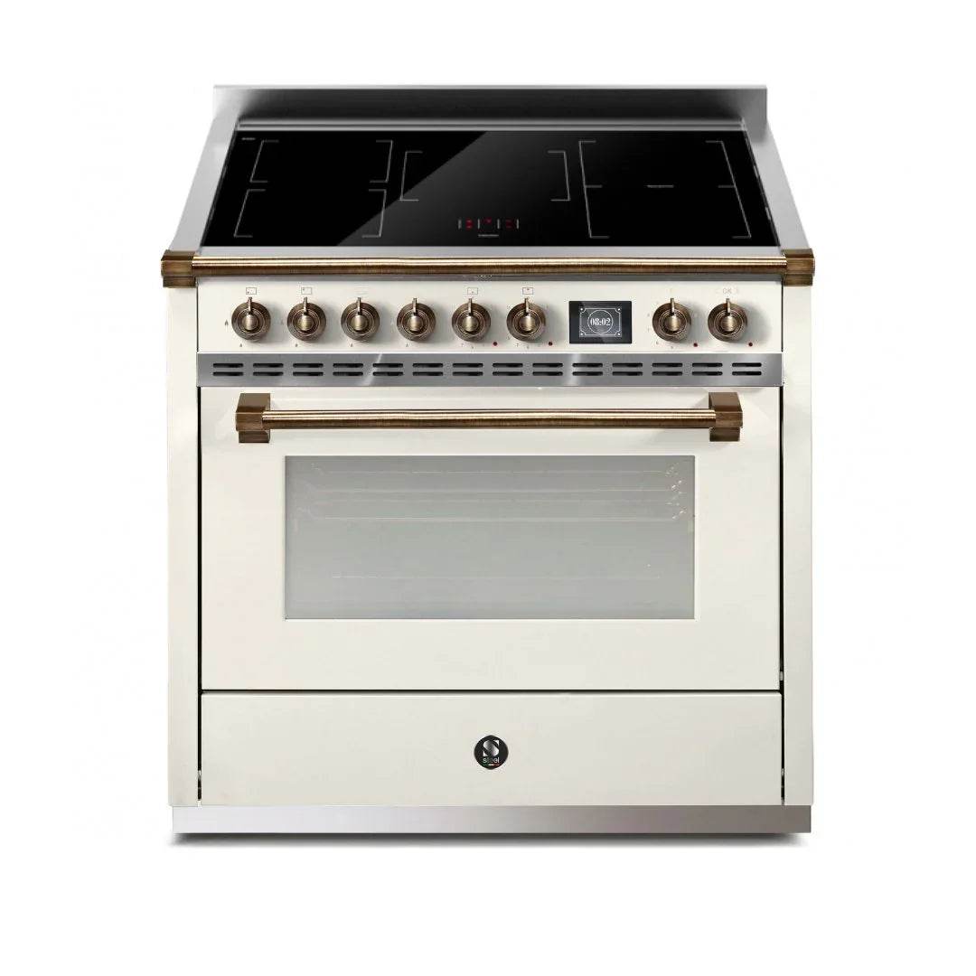 STEEL Cucine Ascot 90 cm - Induction - Carvers Interiors - Cookers and Bathroom Showroom Wolverhampton