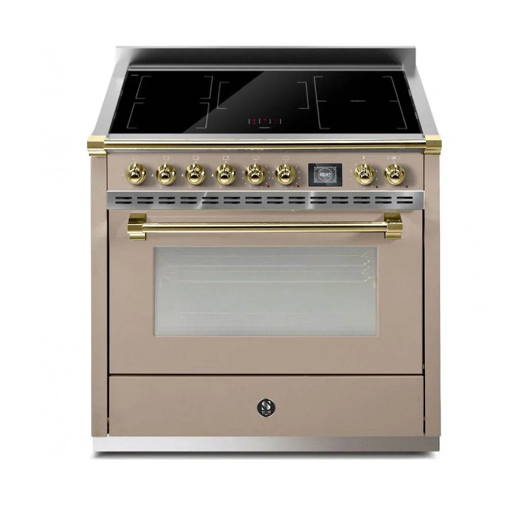 STEEL Cucine Ascot 90 cm - Induction - Carvers Interiors - Cookers and Bathroom Showroom Wolverhampton