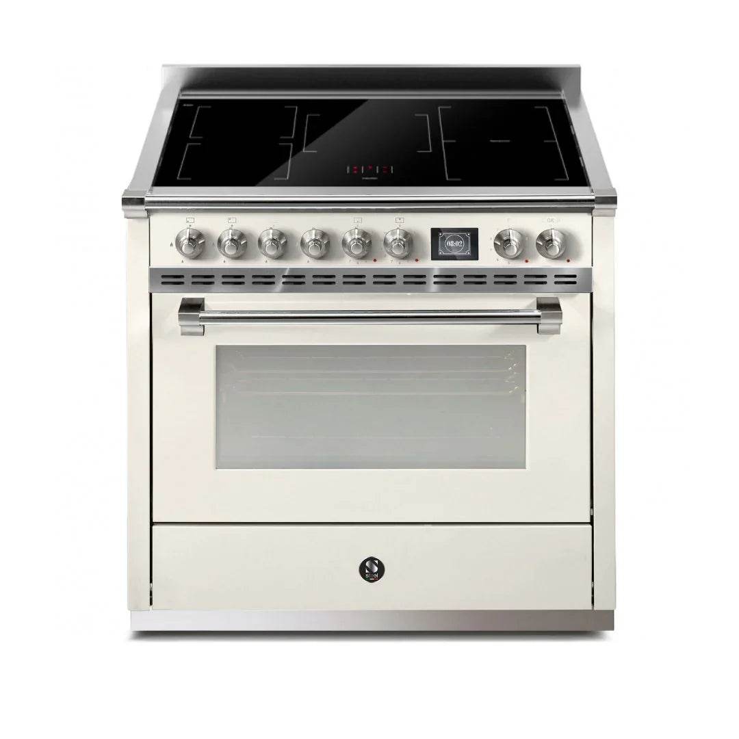 STEEL Cucine Ascot 90 cm - Induction - Carvers Interiors - Cookers and Bathroom Showroom Wolverhampton
