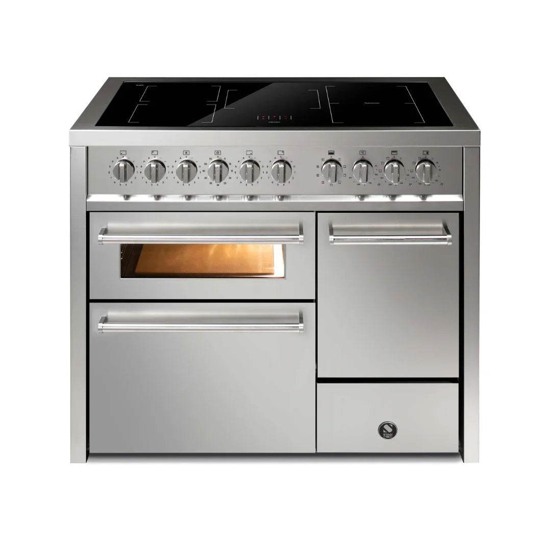 STEEL Cucine Enfasi 100 cm - Carvers Interiors - Cookers and Bathroom Showroom Wolverhampton
