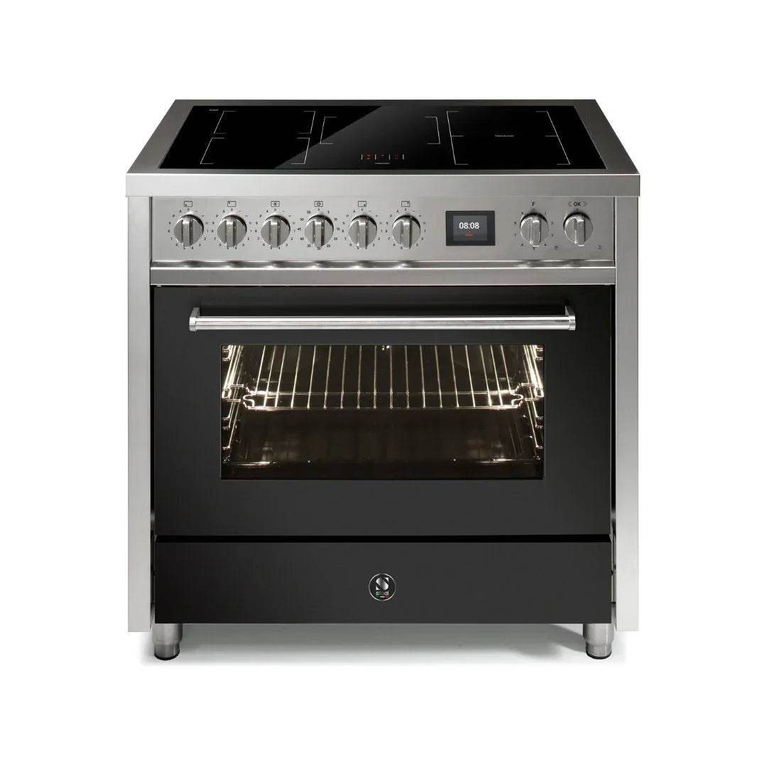 STEEL Cucine Enfasi 90 cm - Carvers Interiors - Cookers and Bathroom Showroom Wolverhampton