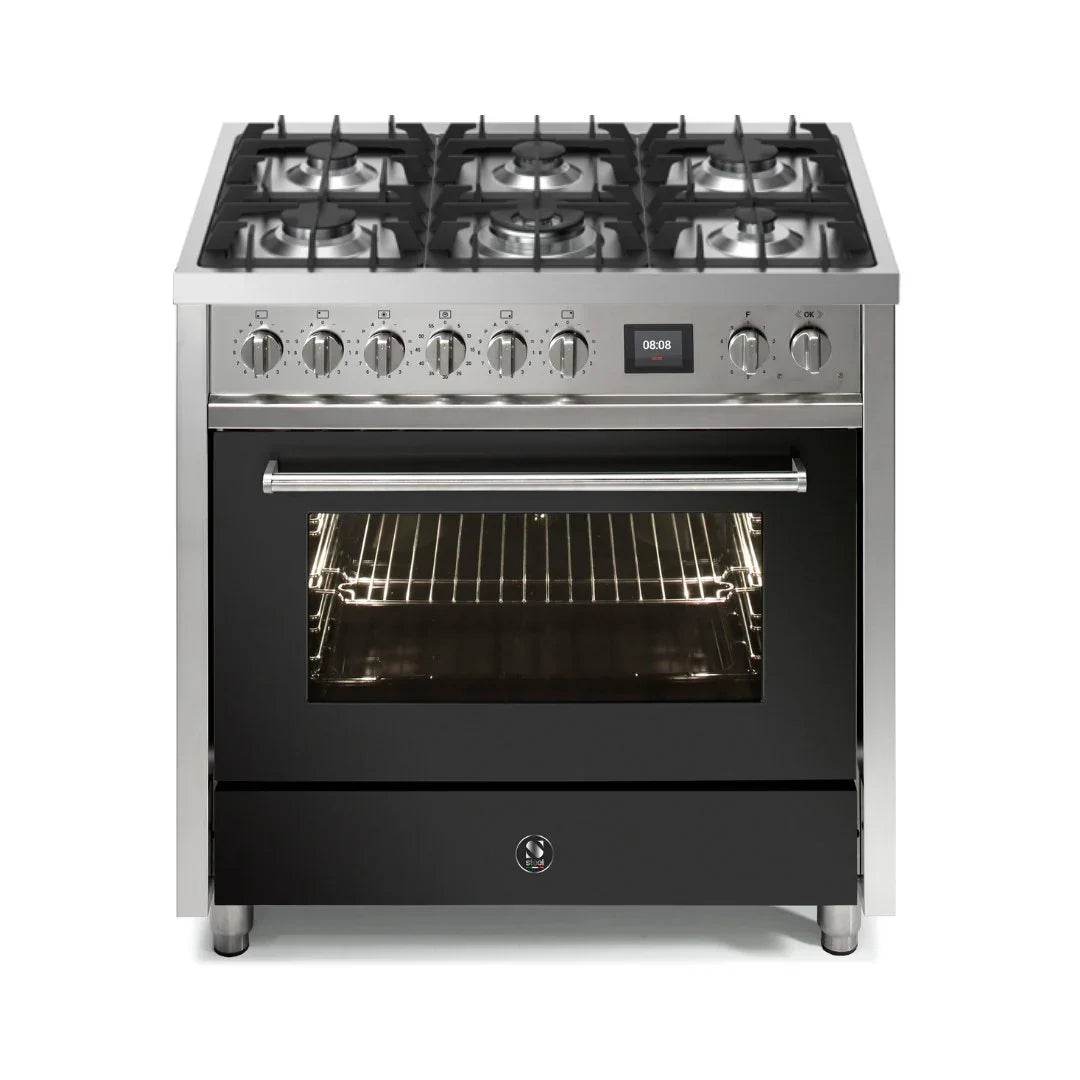 STEEL Cucine Enfasi 90 cm - Carvers Interiors - Cookers and Bathroom Showroom Wolverhampton