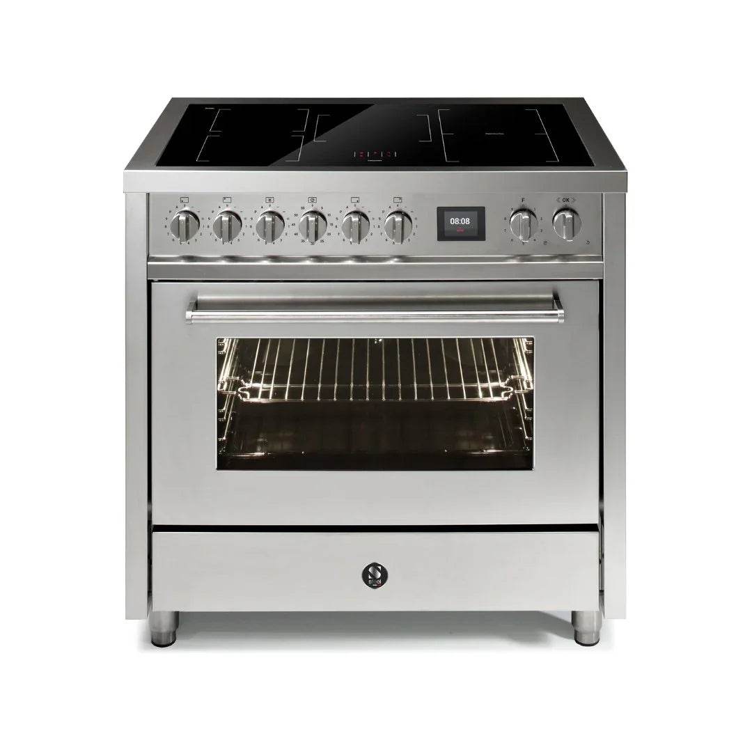 STEEL Cucine Enfasi 90 cm - Carvers Interiors - Cookers and Bathroom Showroom Wolverhampton