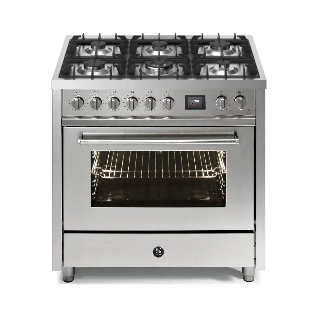 STEEL Cucine Enfasi 90 cm - Carvers Interiors - Cookers and Bathroom Showroom Wolverhampton