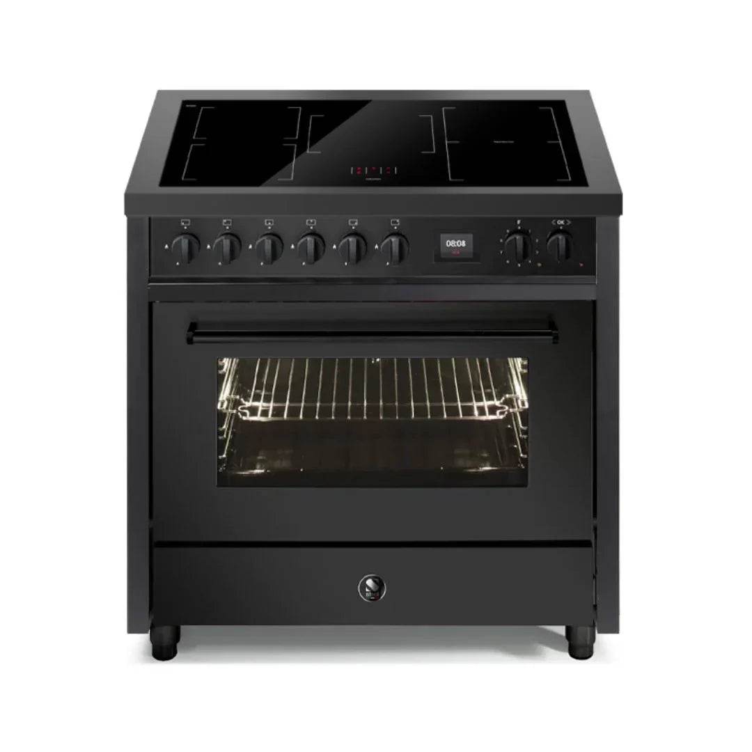 STEEL Cucine Enfasi 90 cm - All Black Edition - Carvers Interiors - Cookers and Bathroom Showroom Wolverhampton